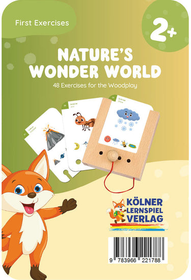 Erste Übungen - Wunderwelt Natur 2+ – Lochkasten-Kartensatz vom Kölner Lernspielverlag, Produktansicht