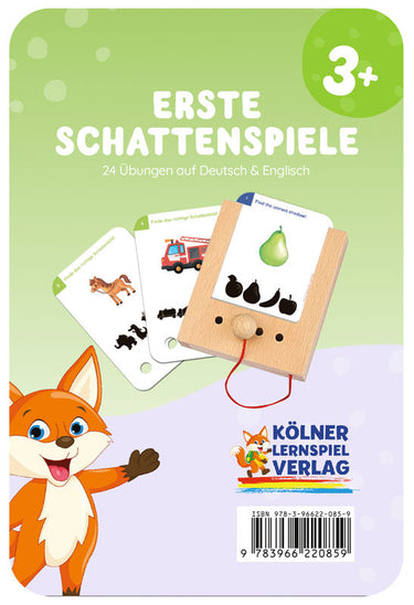 Erste Schattenspiele – Lochkasten-Kartensatz vom Kölner Lernspielverlag, Produktansicht