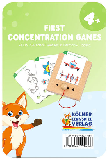 Erste Konzentrationsspiele – Lochkasten-Kartensatz vom Kölner Lernspielverlag, Produktansicht