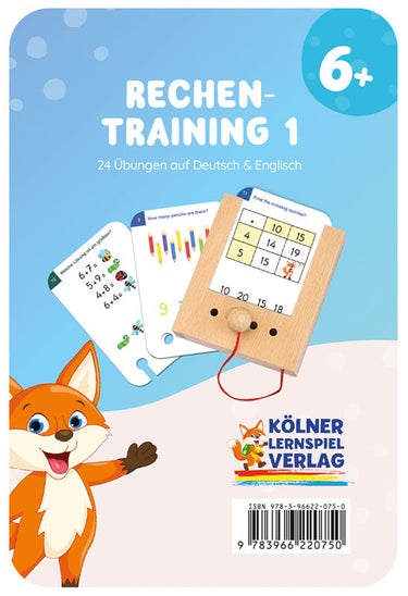 Rechentraining 1 – Lochkasten-Kartensatz vom Kölner Lernspielverlag, Produktansicht