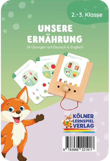 Unsere Ernährung – Lochkasten-Kartensatz vom Kölner Lernspielverlag, Produktansicht