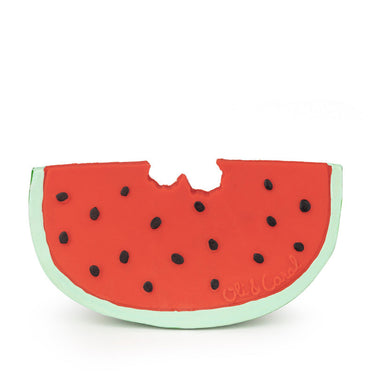 Oli & Carol Wally Wassermelone Zahnungshilfe aus Naturkautschuk
