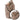Detail der Babykapuze der mamalila Winter Allrounder Fit in Chestnut