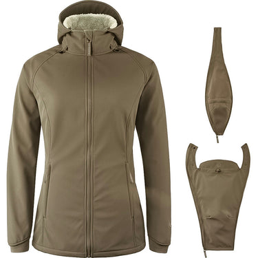 mamalila Winter Allrounder Fit Tragejacke Chestnut mit Einsätzen