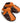 Liliputi® Krabbelschuhe Soft Baby Shoes Sandals Mars (orange - braun)