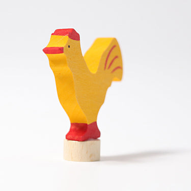 GRIMM’S Steckfigur gelber Hahn
