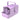Lalarma Seifenblasen-Maschine Professional in violett