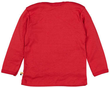 loud+proud Shirt langarm Uni Tomato
