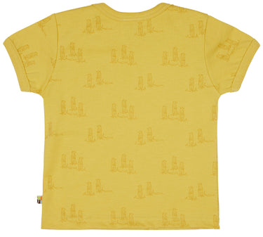 loud+proud T-Shirt kurzarm Erdmännchen Gold