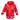 BMS atmungsaktive Regenjacke für Kinder - rot