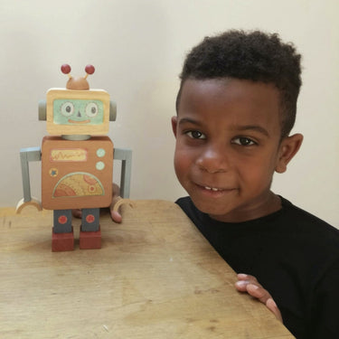 Egmont Toys Roboter zum Malen und Basteln Holz