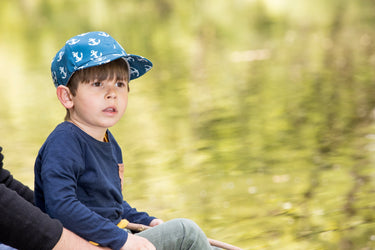 Pickapooh Cap Kappe für Kinder dunkelblau Anker
