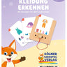 Erste Übungen - Kleidungen erkennen – Lochkasten-Kartensatz vom Kölner Lernspielverlag, Produktansicht