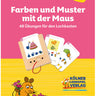 Farben und Muster mit der Maus 3-4 – Lochkasten-Kartensatz vom Kölner Lernspielverlag, Produktansicht
