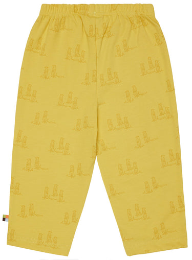 loud+proud Hose Gold mit Erdmännchen