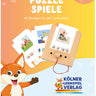 Puzzle Spiele 4+ – Lochkasten-Kartensatz vom Kölner Lernspielverlag, Produktansicht