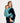 LennyLamb Tragetuch Little Herringbone ombre teal Fischgrätenmuster, 100% Baumwolle Größe 6 (M) 4,60