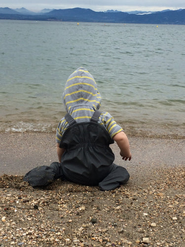 BMS BabyBuddy Matschhose für Krabbelkinder in marine