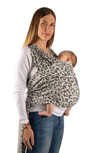 koala babycare® Tragetuch Cuddle Band 2 Leopardenmuster