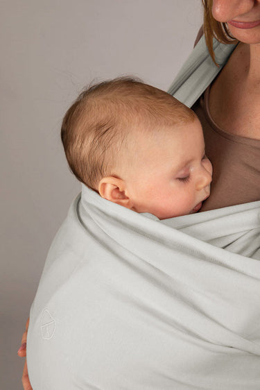 koala babycare® Tragetuch Cuddle Band 2 hellgrau