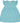 loud+proud Sommerkleid Jersey Regenbogen Cyan türkis
