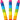 goki Geburtstagskerzen-Set (für GK 106/108/55985/60975) bunt