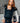 LennyLamb LennyHybrid Basic Line Little Herringbone black ebony Fischgrätenmuster, 100% Baumwolle