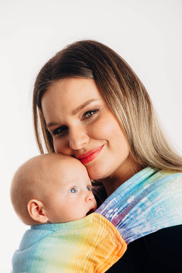 LennyLamb LennyHybrid Symphony rainbow light Jaquardwebung, 100% Baumwolle Standard