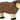 HOLZTIGER Schaf, stehend, schwarz