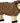 HOLZTIGER Schaf, stehend, schwarz