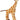 HOLZTIGER Giraffe, klein, fressend