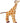 HOLZTIGER Giraffe, klein, fressend
