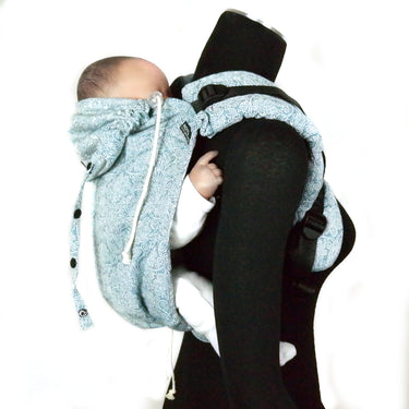 Didymos Didygo Floris Teal 100% kbA Baumwolle