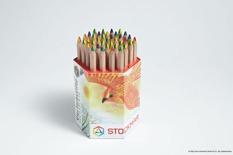 STOCKMAR 4-Farbstift Regenbogenstift sechseckig