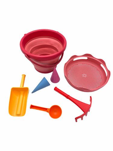 Schildkröt ® 7in1 Sandspielzeug rot