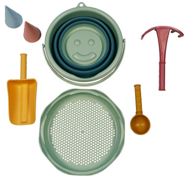 Schildkröt ® 7in1 Sandspielzeug GREEN