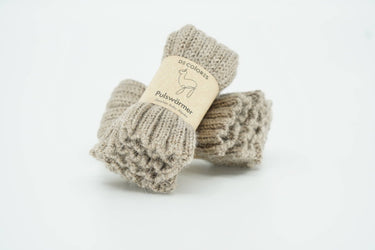 De Colores Armstulpe Kind beige meliert (25)