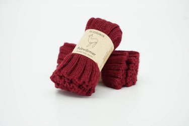 De Colores Armstulpe Kind bordeauxrot (46)