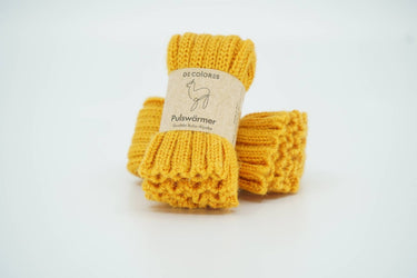 De Colores Armstulpe Kind maisgelb (21)