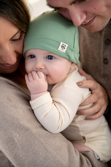EVE + OLIVE Baby Mütze Brave Eucalyptus