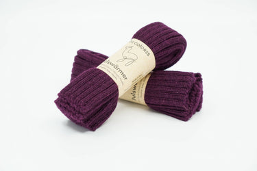 De Colores Pulswärmer aubergine (95) Beinstulpe Kinder
