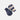 Cloby Magnet-Clips 2er Set Leder Navy