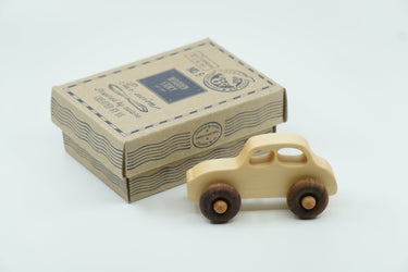 Wooden Story Auto zum Greifen, „50s Car“ Holz natur