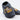 Anna und Paul Krabbelschuhe Bagger anthrazit Gummisohlen