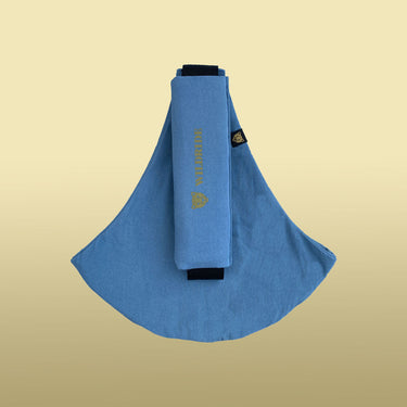 WILDRIDE Kleinkindtrage Denimblau