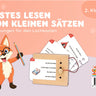 Erstes Lesen von Sätzen – Lochkasten-Kartensatz vom Kölner Lernspielverlag, Produktansicht