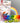 Pieksi 7er Set Rainbow Igel