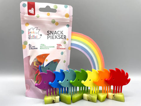Pieksi 7er Set Rainbow Igel