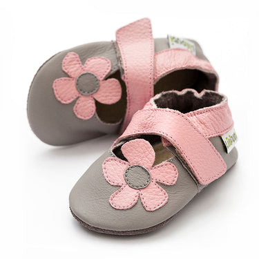 Liliputi® Krabbelschuhe Soft Baby Sandals Kalahari Grey