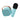 Lalarma Karaoke Set Mikrofon mit Lautsprecher blau